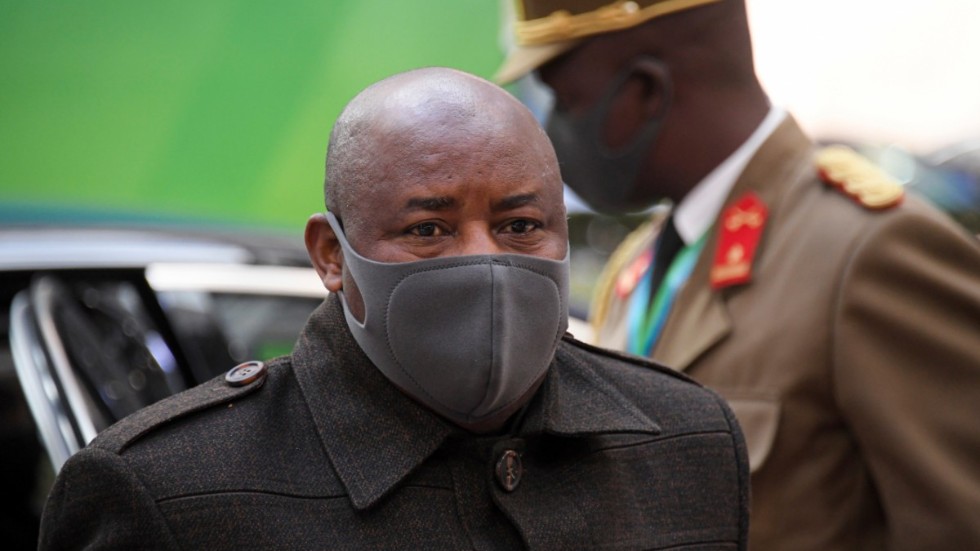 Burundis president Evariste Ndayishimiye.