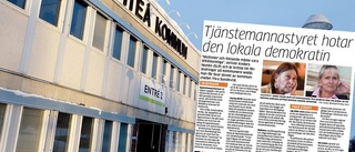 Politiken styr – tjänstemän verkställer