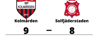 Solfjäderstaden föll borta mot Kolmården