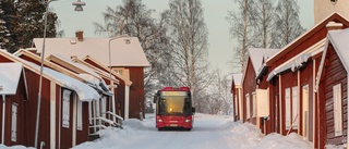 Så många Luleåbor åker buss varje dag