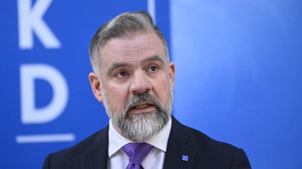 Kristdemokraternas tidigare partisekreterare Johan Ingerö. Arkivbild.