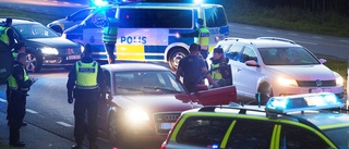 Gigantisk poliskontroll vid Luleå