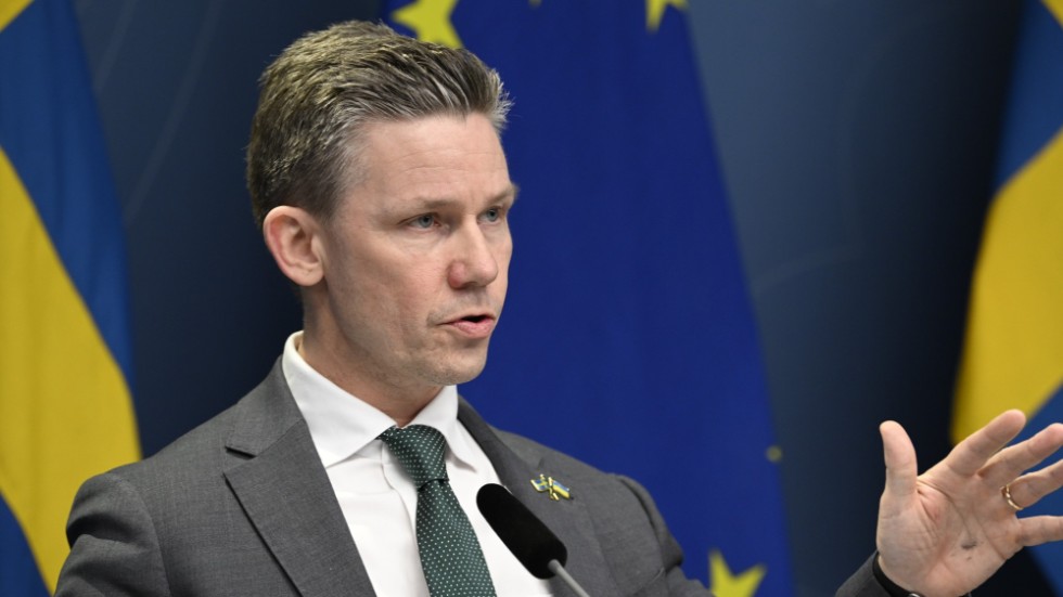 Försvarsminister Pål Jonson (M).