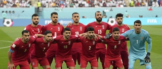 Irans VM-spelare var tysta under nationalsången