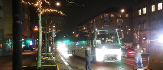 Busstopp skapade långa köer i fredagsrusningen