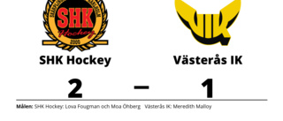 Straffseger för SHK Hockey hemma mot Västerås IK