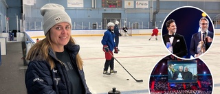 Eldsjälen Therese fick fin utmärkelse – till applåder från Salming, Foppa och Henke: "Visste inte ens att jag var nominerad"