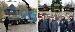 Naturen flyttar in i staden – vindskydd och eldstäder på Stortorget ersätter isbana