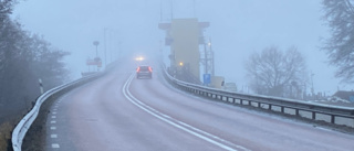 Hjulstabron stängdes av på grund av dimma: "Risk för olyckor"