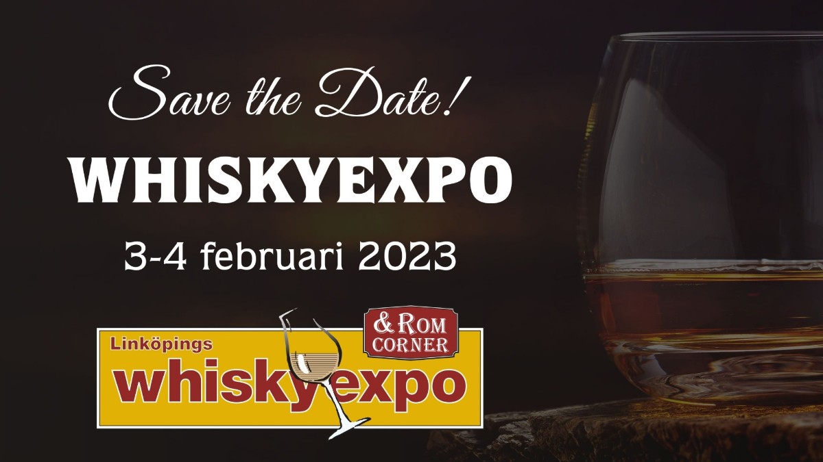 Linköping whiskyexpo 2023.