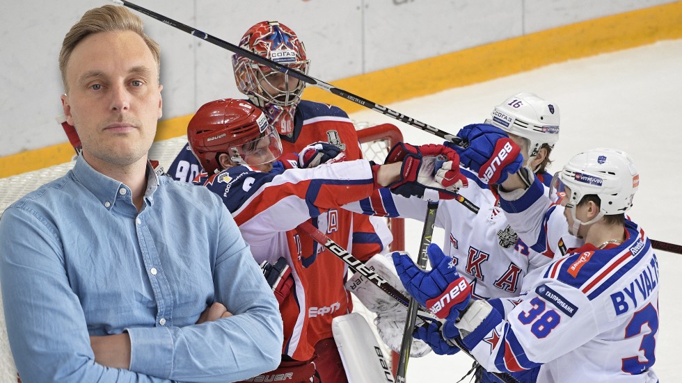 Karl Rydå är gästkrönikör. (Bilden bakom är från ett möte mellan CSKA Moskva och SKA Sankt Petersburg 2019.)