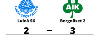 Bergnäset 2 upp i topp efter seger