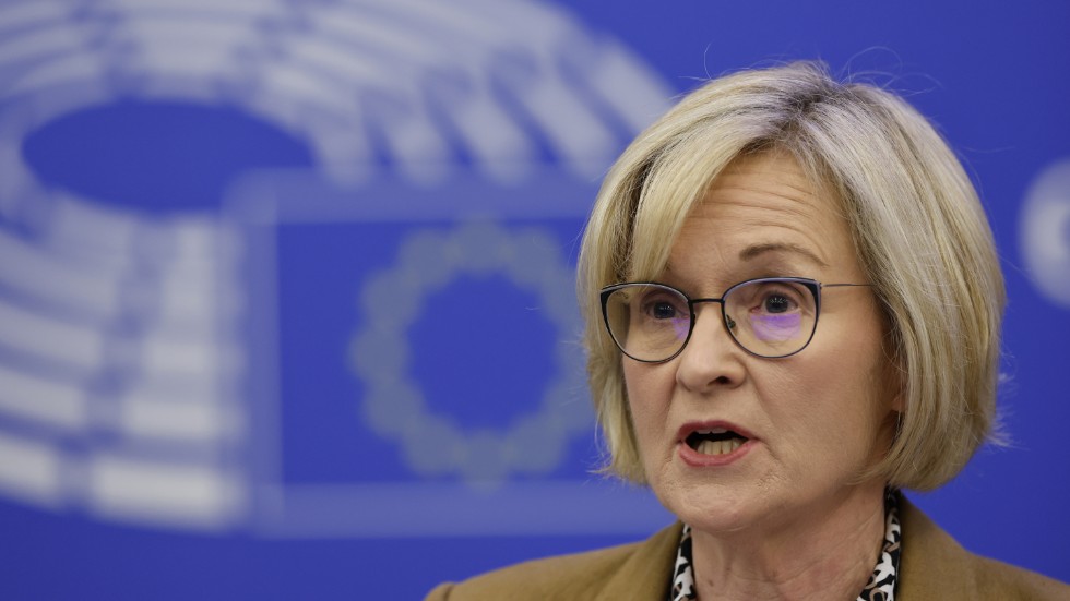 EU:s finansmarknadskommissionär Mairead McGuinness. Arkivfoto.