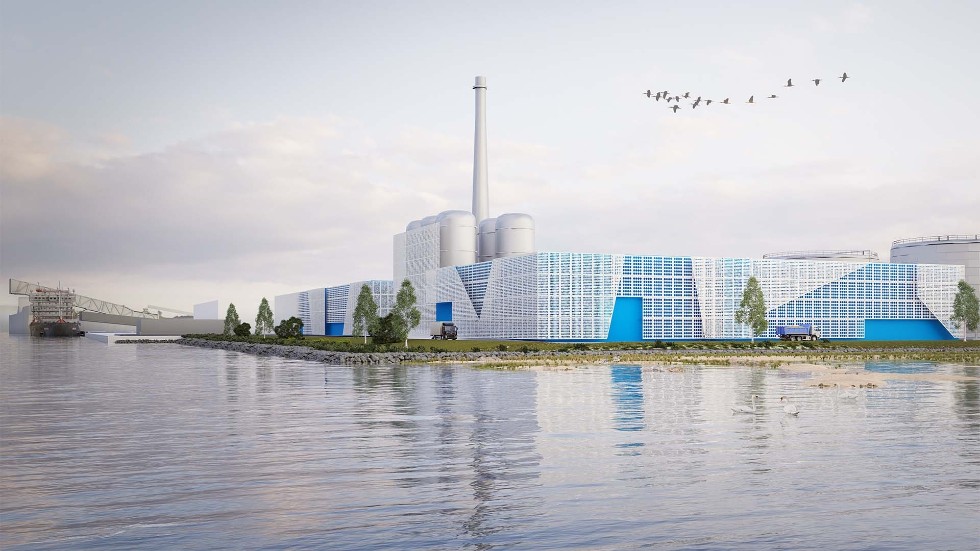 Så här kan Reemap, LKAB:s cirkulära industripark, se ut. Här ska bland annat produktion av svavelsyra ske, något som skapar stora restenergier.