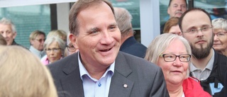 Stefan Löfven kommer till Storforsen