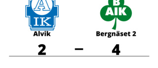 Bergnäset 2 vann - och toppar tabellen