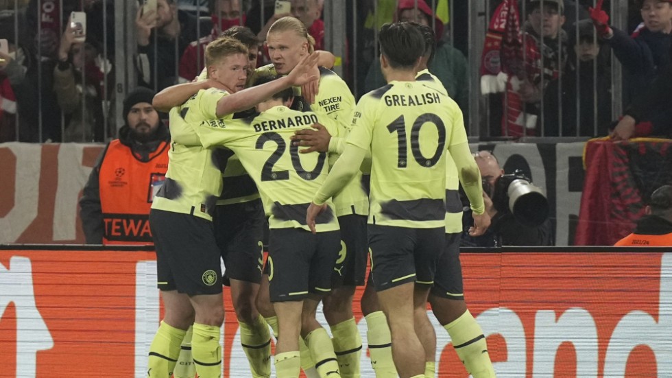 Erling Braut Haaland brände en straff innan han slog in 1–0 för Manchester City borta mot Bayern München.