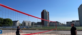 Sanden blev guld till slut – nu är beachvolleybollplanen klar