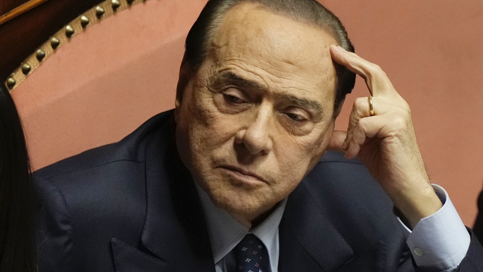 Italiens tidigare premiärminister Silvio Berlusconi. Arkivbild.
