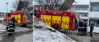 I DAG: Larm om brand i flerfamiljshus – stort pådrag