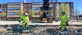 Avspärrat i centrum – först då blir ”nya Torggatan” klar