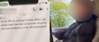 Brutala utpressningen: Fick föras till sjukhus efter grova våldet