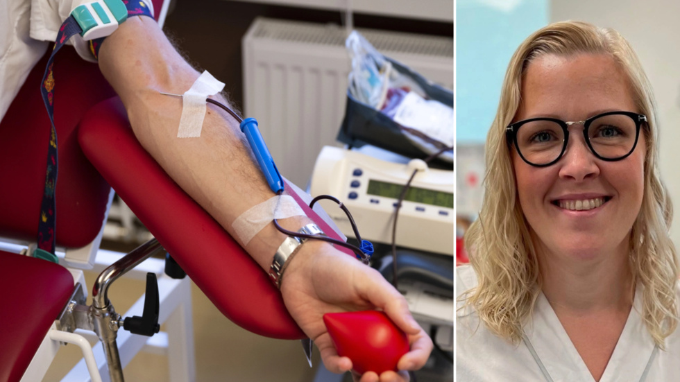 Kim Hägerström, Regionens samordnare för blodcentralen.