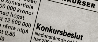 Konkurs för handelsföretag i Luleå