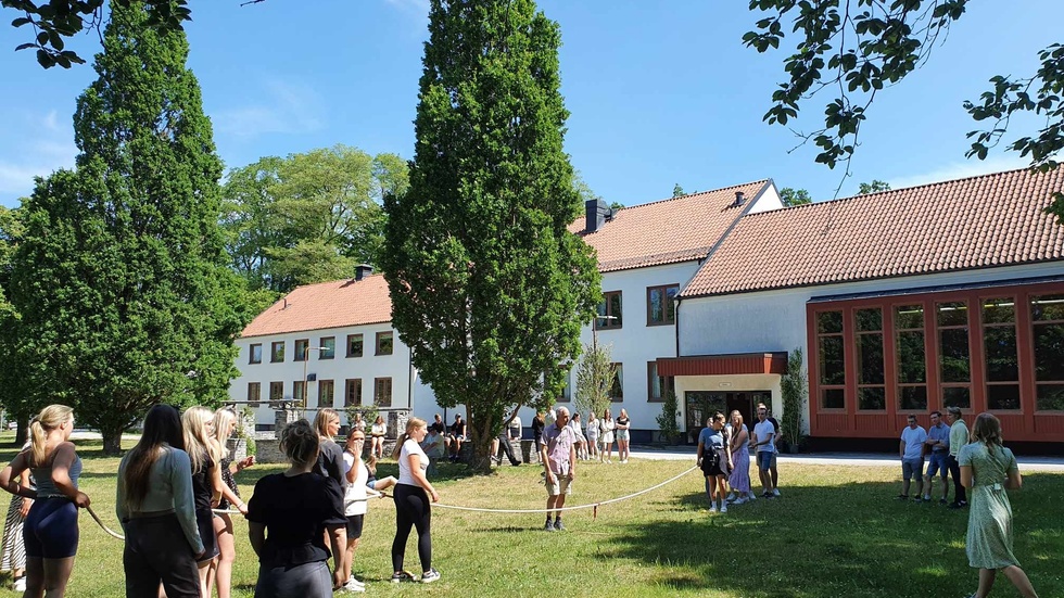 Naturbruksprogrammet på Gotland Grönt Centrum i Roma ges på uppdrag av Wisbygymnasiet.  