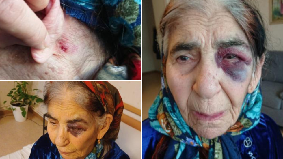 85-åriga Shukria ramlade ur sin säng på vård- och omsorgsboendet Lagersbergsgården och upptäcktes först av en man som var på besök hos en anhörig.