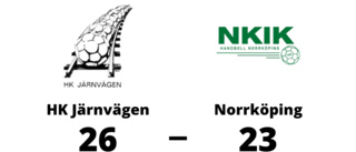 HK Järnvägen besegrade Norrköping med 26-23