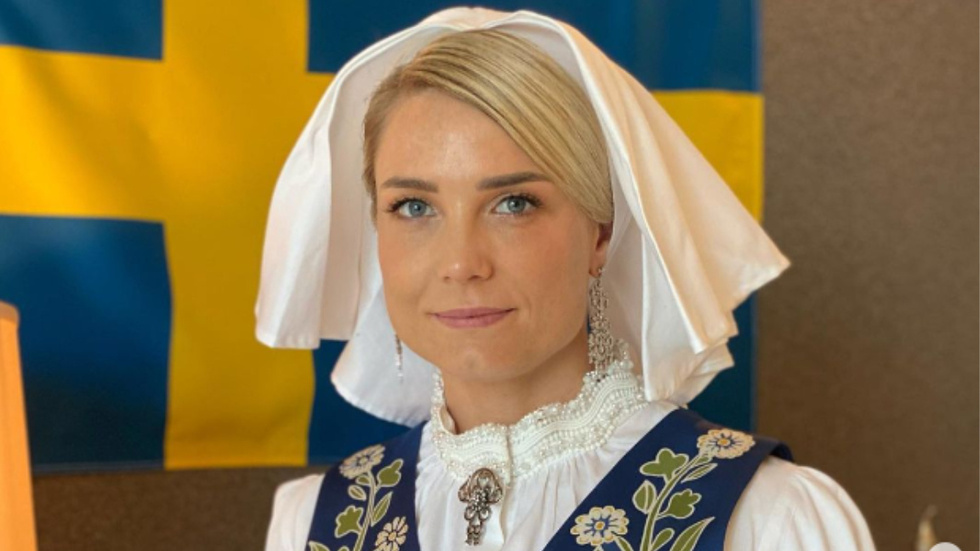 Sofie Louise Johansson Petra gifte sig med en malaysisk kronprins 2019.