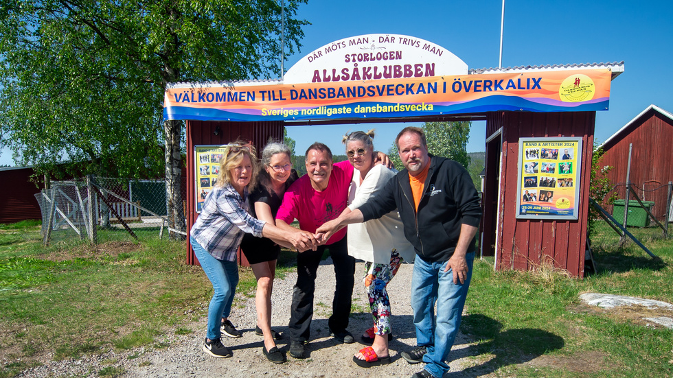 Dans i midnattssol och besökare från när och fjärran. Nu laddar Gun Lång, Louise Engström, Magnus Ek, Sara Söderberg och Jonas Andersson för en andra, utökad upplaga av Sveriges nordligaste dansbandsvecka i Överkalix.

