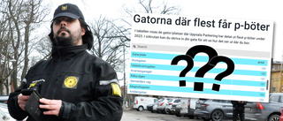 Så många får p-böter på din gata