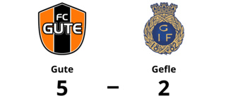 Gute vann i P 17 division 1 Region 5 Grupp 1 mot Gefle