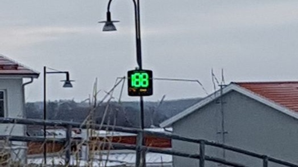 188 kilometer i timmen på en 40-väg? Nej, så fort har det nog inte gått.