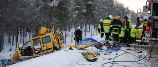 Vårdas för livshotande skador