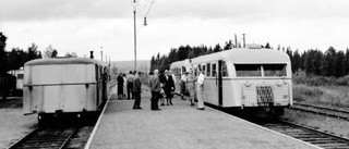 Hela Inlandsbanan på en sten i Kåbdalis