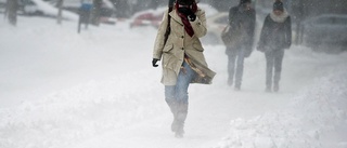 Snöandet fortsätter i länet