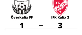 Överkalix FF föll hemma mot IFK Kalix 2