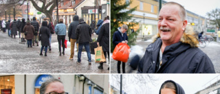 Systembolagskön inför nyår ringlar lång – "Nöden har ingen lag!"