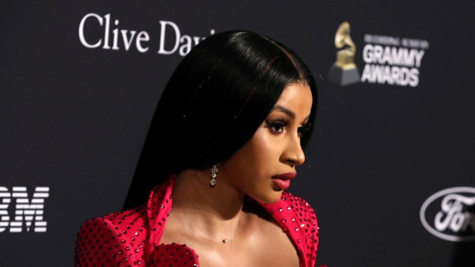 Cardi B döms för att ha misshandlat två strippor. Arkivbild.
