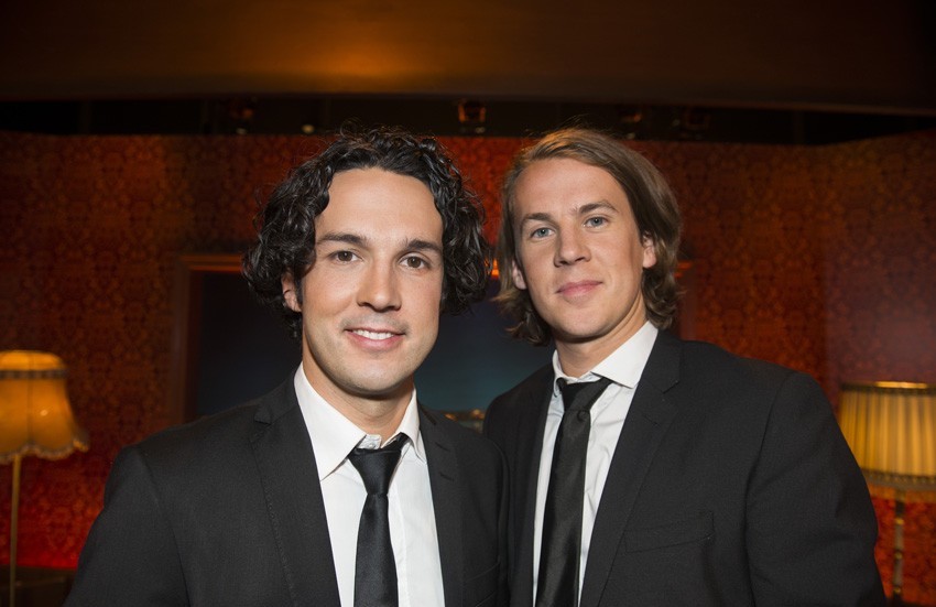 Bröderna Bård och Vegard Ylvisåker. Foto: TT