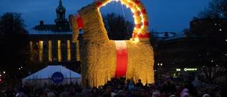 Julen snart här – Gävlebocken invigd