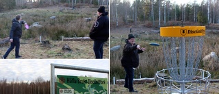 Ny discgolfbana klar - väntas rekordmånga till tävling • "Potential att bli en extremt bra bana"