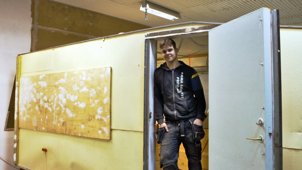Benjamin Ljungbergs foodtruck ska totalrenoveras innan öppning i april. 