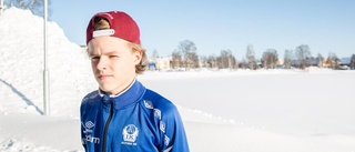 Noah, 14, slåss om en chans att prova på proffslivet