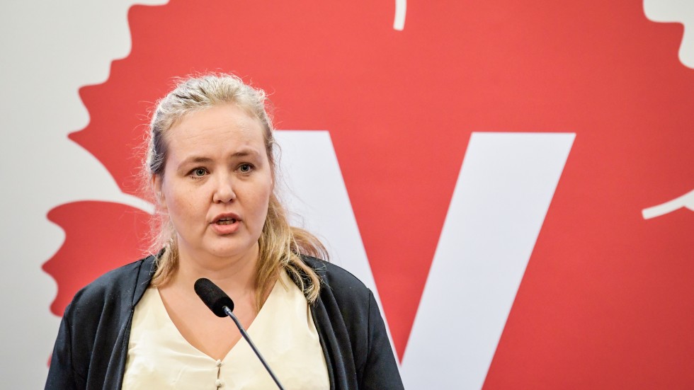 Ida Gabrielsson är Vänsterpartiets vice partiledare och talesperson för sjukförsäkringsfrågor. Arkivbild.