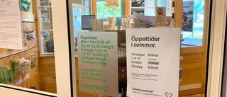 Apotek i Ankarsrum stängt över sommaren • Boende upprörda: "Vi tycker inte det är okej"