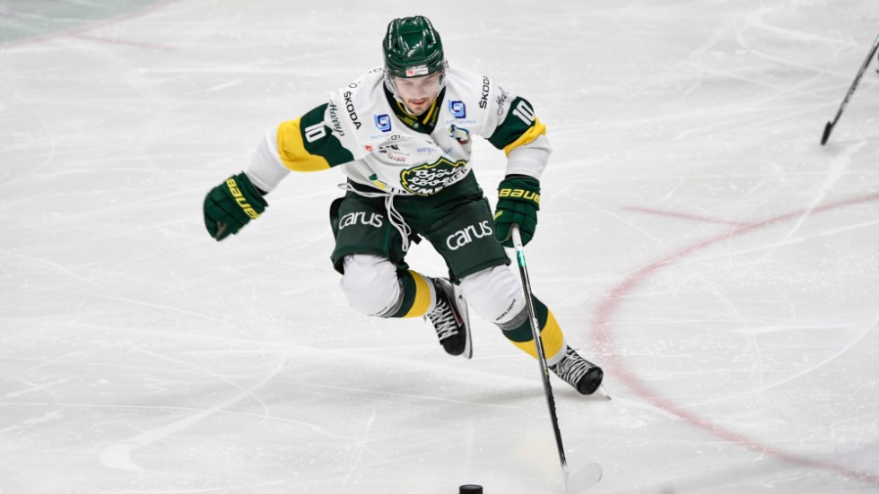 Gerry Fitzgerald gjorde två av målen när Björklöven gick på knock mot Modo. Arkivbild.
